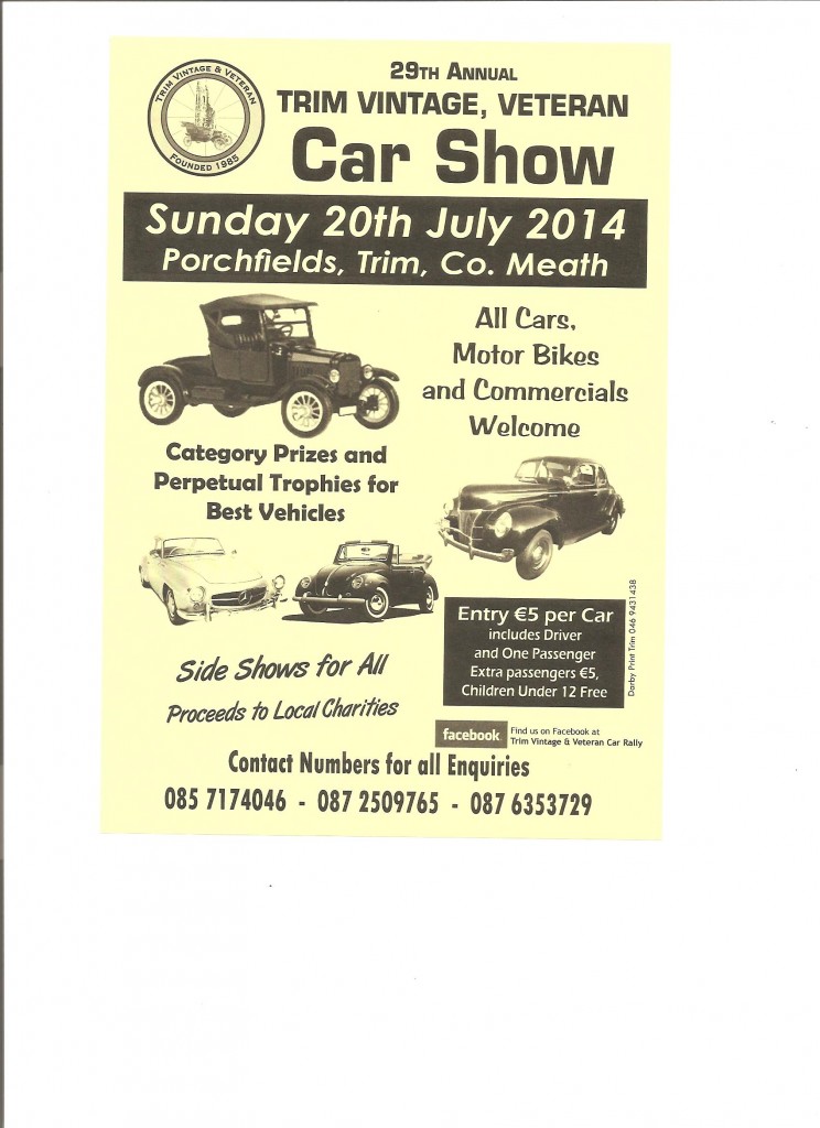 Trim Show 2014 Leaflet